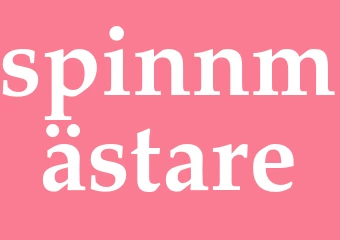 Synonym spinnmästare