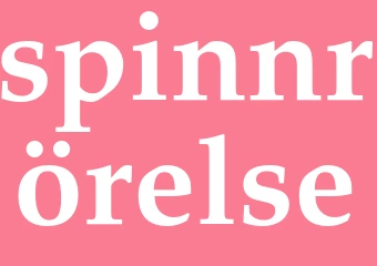 Synonym spinnrörelse