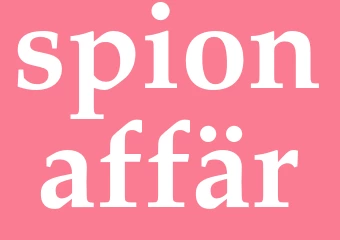 Synonym spionaffär