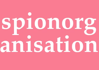 Synonym spionorganisation