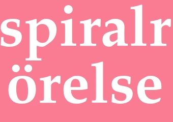 Synonym spiralrörelse