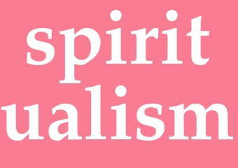 Synonym spiritualism