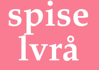 Synonym spiselvrå
