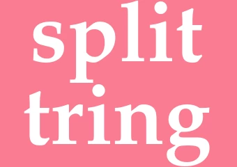 Synonym splittring