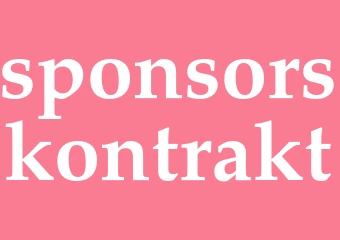 Synonym sponsorskontrakt