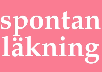 Synonym spontanläkning