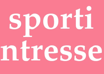 Synonym sportintresse