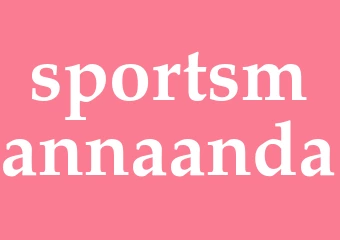 Synonym sportsmannaanda