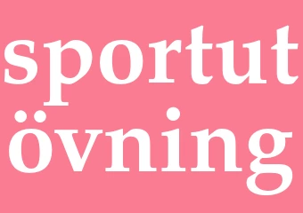 Synonym sportutövning