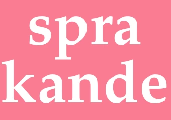 Synonym sprakande