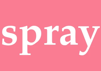 Synonym spray