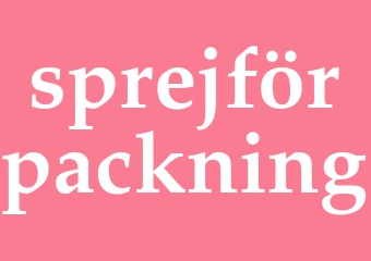 Synonym sprejförpackning