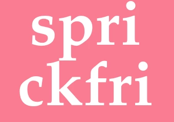 Synonym sprickfri