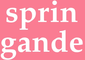 Synonym springande