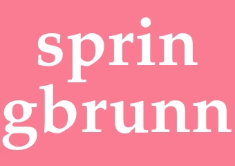Synonym springbrunn