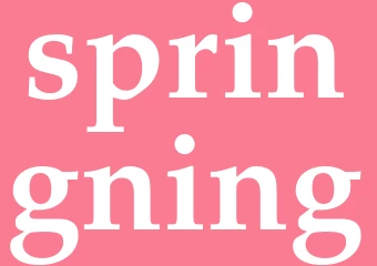 Synonym springning