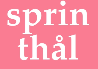 Synonym sprinthål