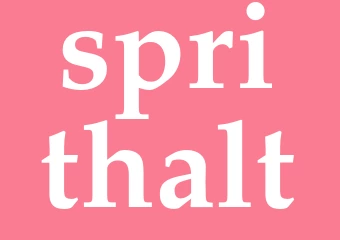 Synonym sprithalt
