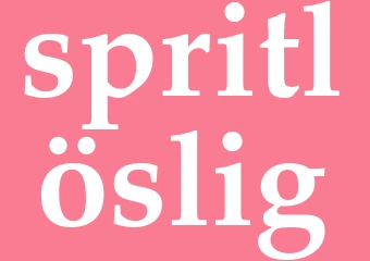 Synonym spritlöslig