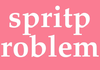 Synonym spritproblem