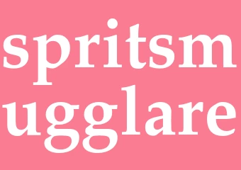 Synonym spritsmugglare