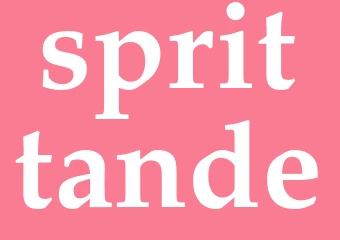 Synonym sprittande