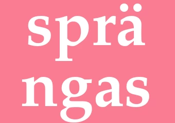 Synonym sprängas