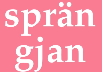 Synonym sprängjan