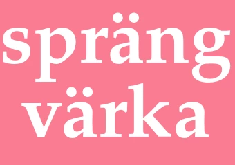 Synonym sprängvärka