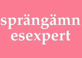 Synonym sprängämnesexpert