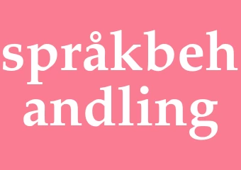 Synonym språkbehandling