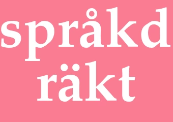 Synonym språkdräkt