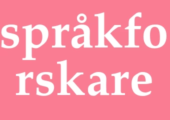 Synonym språkforskare