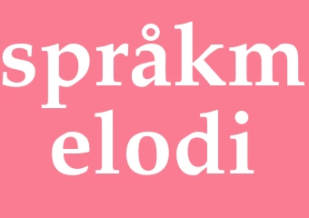 Synonym språkmelodi