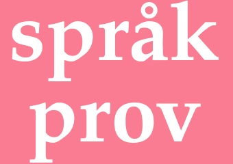 Synonym språkprov