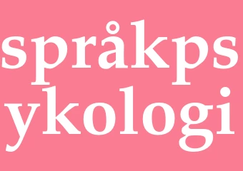 Synonym språkpsykologi