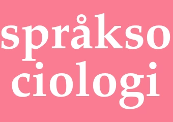 Synonym språksociologi