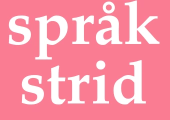 Synonym språkstrid
