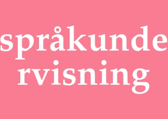 Synonym språkundervisning