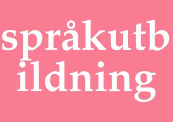 Synonym språkutbildning