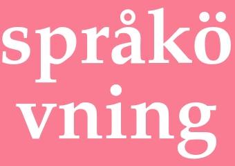 Synonym språkövning