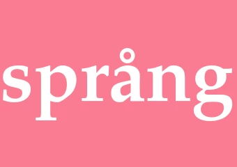 Synonym språng