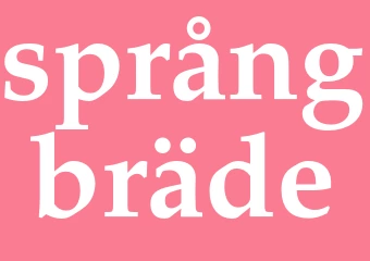 Synonym språngbräde