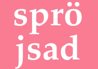 Synonym spröjsad