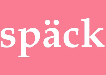 Synonym späck