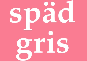 Synonym spädgris