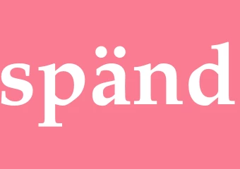 Synonym spänd