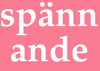 Synonym spännande