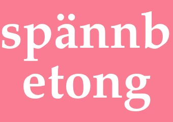 Synonym spännbetong