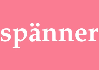 Synonym spänner
